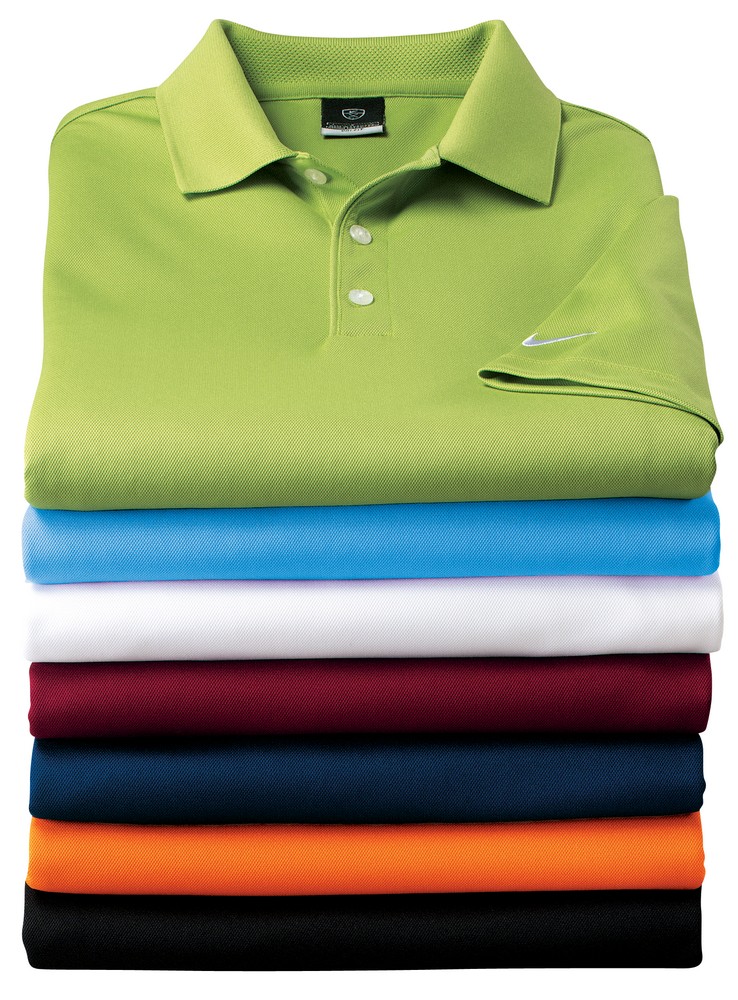 Nike Dri-Fit Polo with Emboirdered Logo